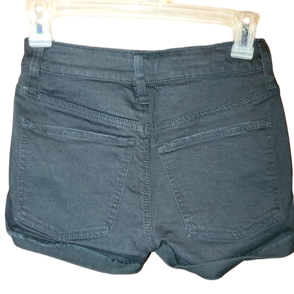 Black Juniors SO High-Rise Shortie Shorts Denim from Kohls NWT - Picture 2 of 9